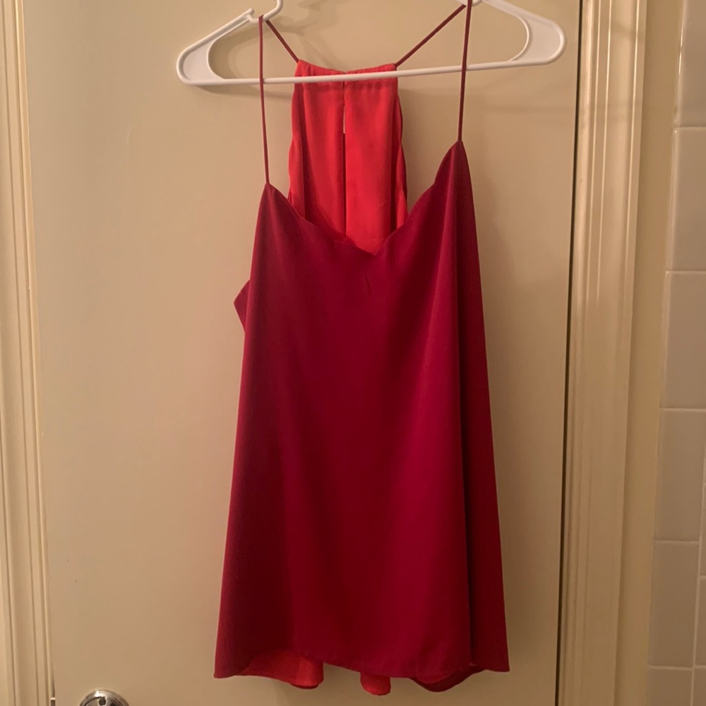 EXPRESS Reversible Red/Salmon Tank